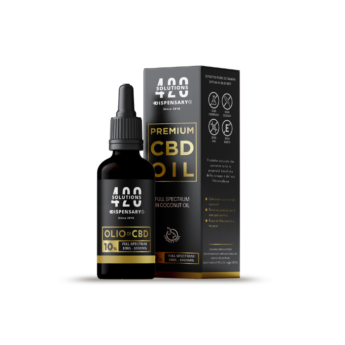 OLIO DI CBD 10% (1000MG) 10 ml