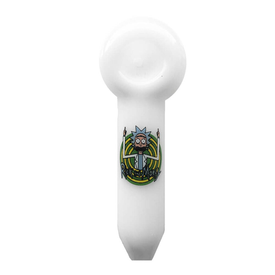 PIPA RICK & MORTY WHITE FULL GLASS