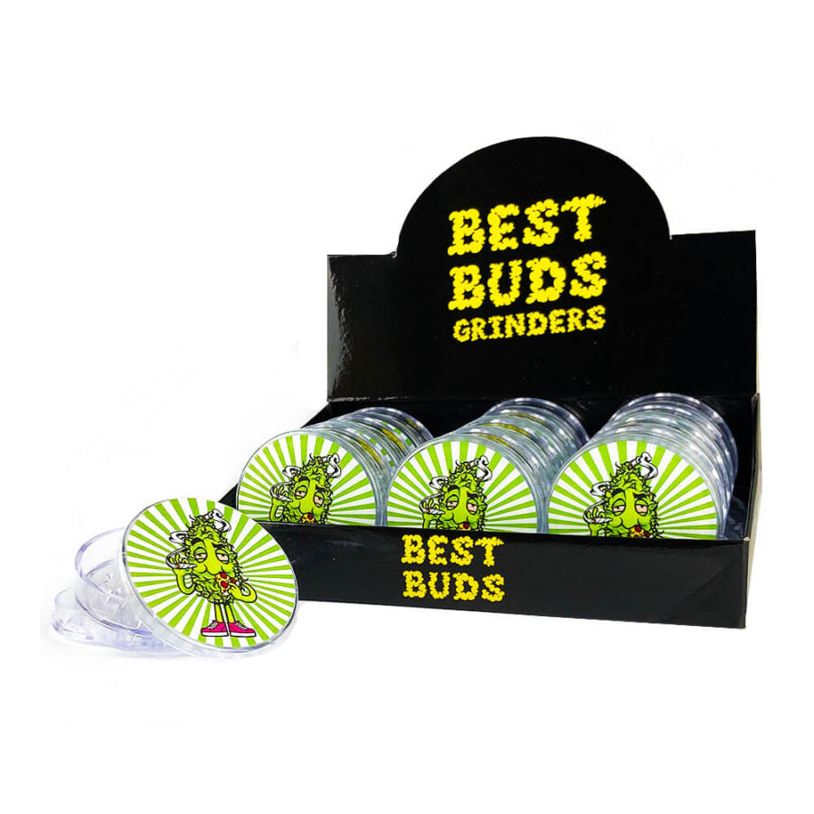 GRINDER PLASTICA VERDE PIZZA - BEST BUD