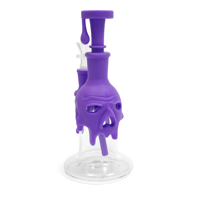 BONG IN SILICONE CON  WOODPECKER MUSK
