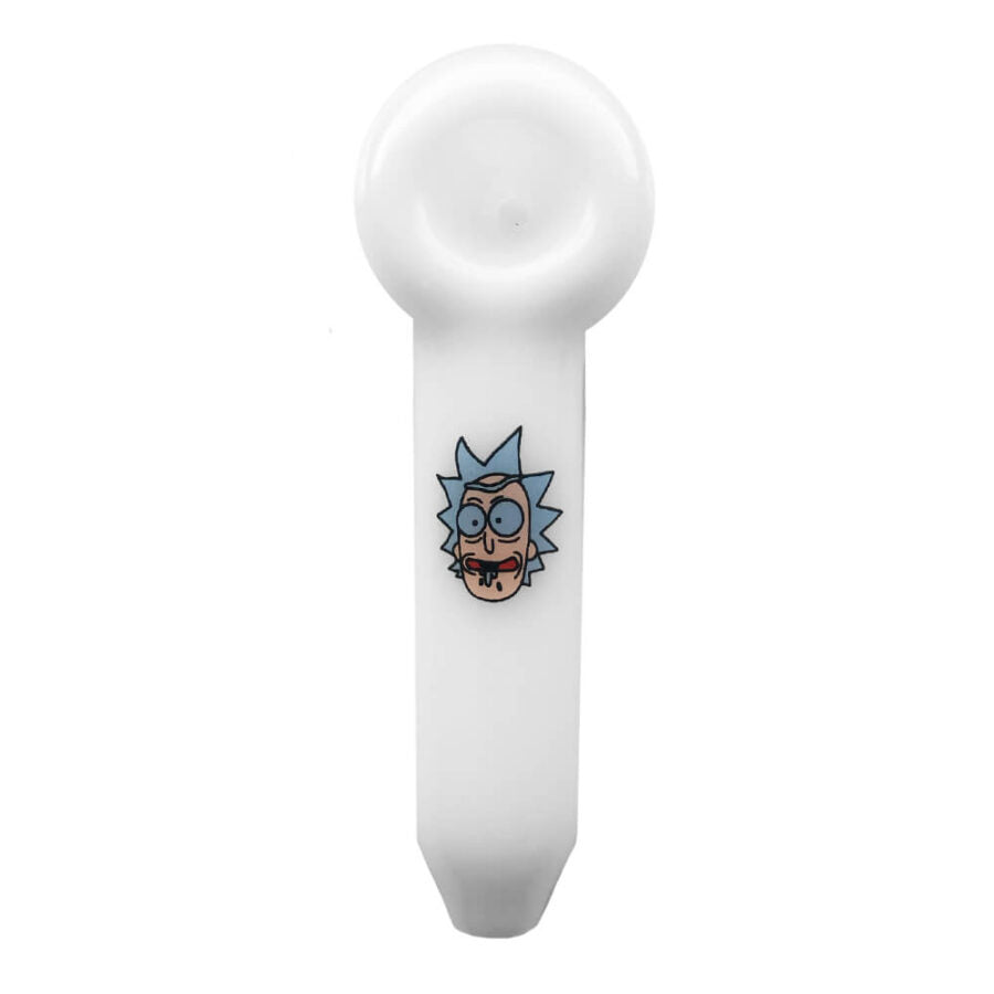PIPA RICK & MORTY WHITE FULL GLASS